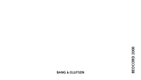 Bang & Olufsen - Beocord_2000_C-Owners-Manual